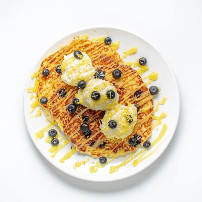 Blueberry Lemon Ricotta at Cafe Elena in Columbus, Ohio