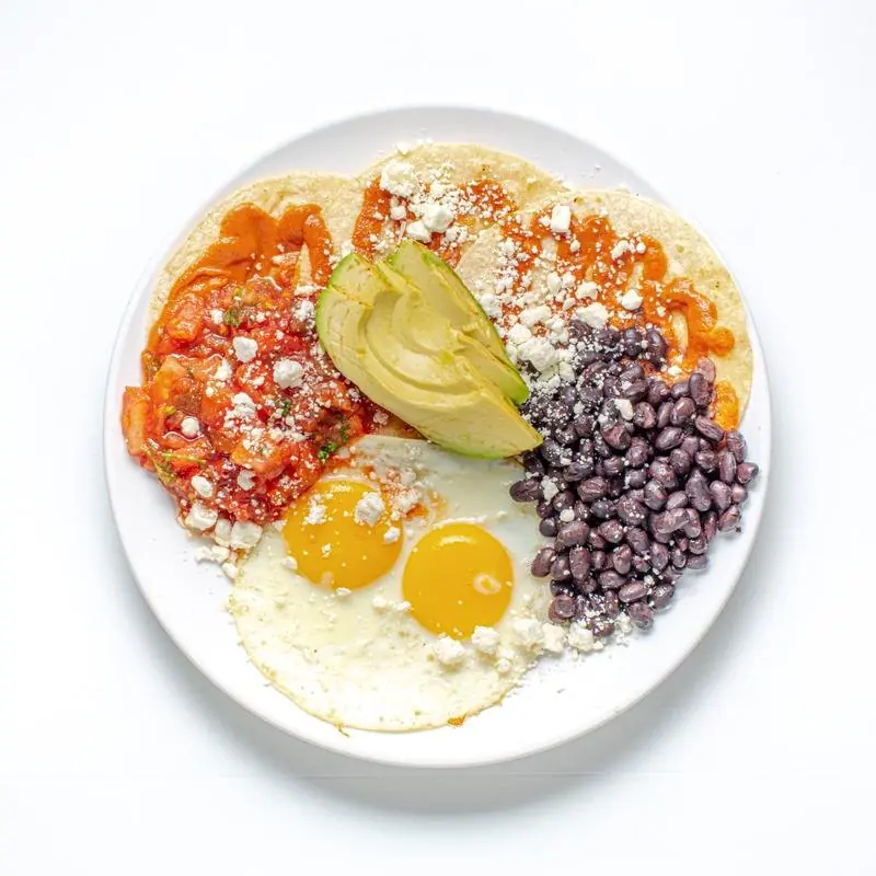 Huevo Rancheros at Cafe Elena in Columbus, Ohio