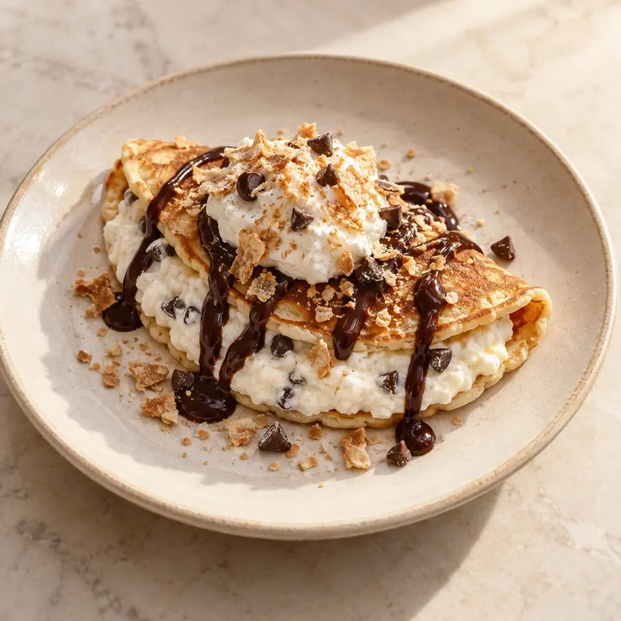 One Cannoli Pancake — AI-generated illustration