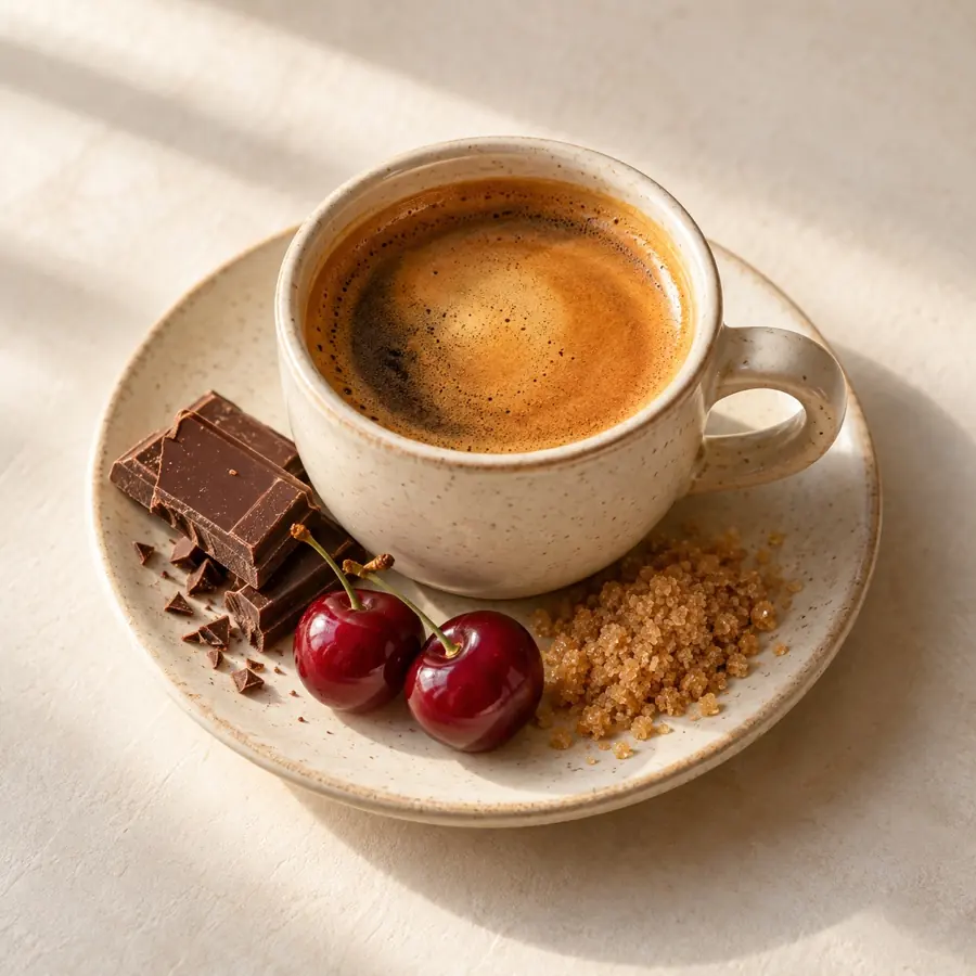 Decaf Colombia Coffee — AI-generated illustration