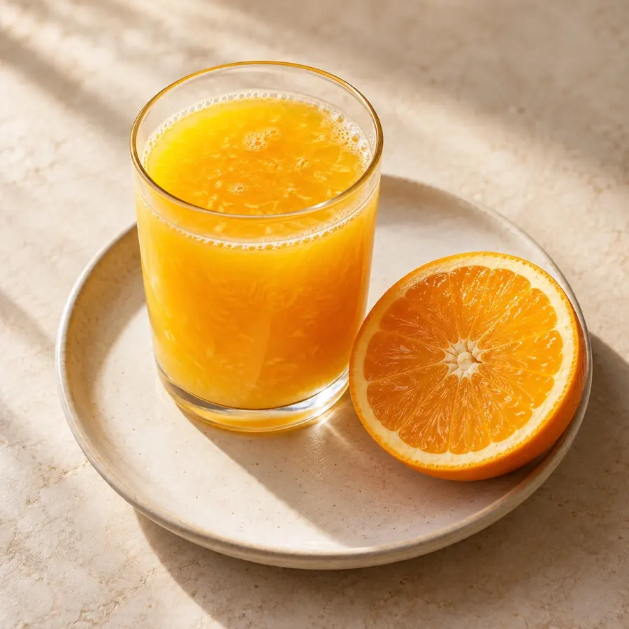 Fresh Squeezed Orange Juice — AI-generated illustration