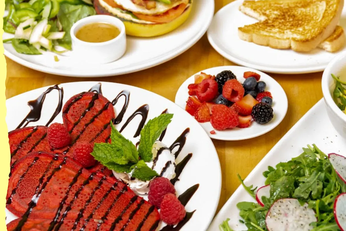 Cafe Elena catering spread